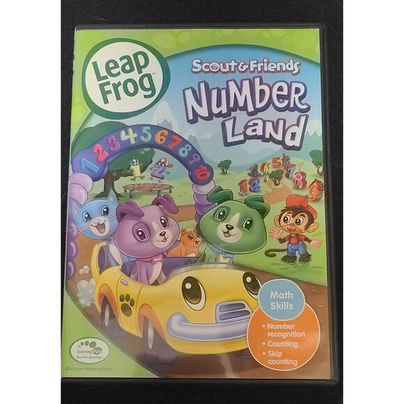 Leapfrog‎ Learning DVD Collection with Cases, Letters, Numbers & Words, Lot of 3 - Picture 5 of 6